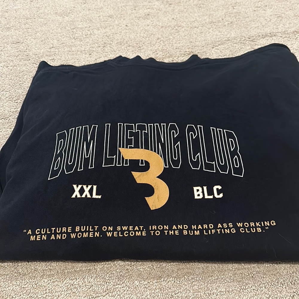 Bumstead “Bum Lifting Club” Tee